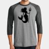 Mens Perfect Tri ® 3/4 Sleeve Raglan Thumbnail