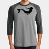 Mens Perfect Tri ® 3/4 Sleeve Raglan Thumbnail