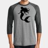 Mens Perfect Tri ® 3/4 Sleeve Raglan Thumbnail