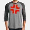 Mens Perfect Tri ® 3/4 Sleeve Raglan Thumbnail