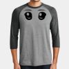 Mens Perfect Tri ® 3/4 Sleeve Raglan Thumbnail