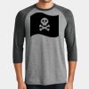 Mens Perfect Tri ® 3/4 Sleeve Raglan Thumbnail