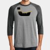 Mens Perfect Tri ® 3/4 Sleeve Raglan Thumbnail