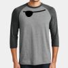 Mens Perfect Tri ® 3/4 Sleeve Raglan Thumbnail