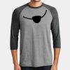 Mens Perfect Tri ® 3/4 Sleeve Raglan Thumbnail