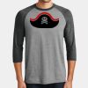 Mens Perfect Tri ® 3/4 Sleeve Raglan Thumbnail