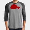 Mens Perfect Tri ® 3/4 Sleeve Raglan Thumbnail
