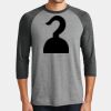 Mens Perfect Tri ® 3/4 Sleeve Raglan Thumbnail