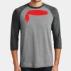 Mens Perfect Tri ® 3/4 Sleeve Raglan Thumbnail