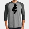 Mens Perfect Tri ® 3/4 Sleeve Raglan Thumbnail
