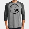 Mens Perfect Tri ® 3/4 Sleeve Raglan Thumbnail