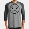 Mens Perfect Tri ® 3/4 Sleeve Raglan Thumbnail