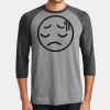 Mens Perfect Tri ® 3/4 Sleeve Raglan Thumbnail