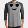 Mens Perfect Tri ® 3/4 Sleeve Raglan Thumbnail