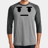 Mens Perfect Tri ® 3/4 Sleeve Raglan Thumbnail