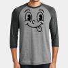 Mens Perfect Tri ® 3/4 Sleeve Raglan Thumbnail