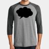 Mens Perfect Tri ® 3/4 Sleeve Raglan Thumbnail