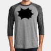 Mens Perfect Tri ® 3/4 Sleeve Raglan Thumbnail