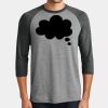 Mens Perfect Tri ® 3/4 Sleeve Raglan Thumbnail