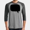 Mens Perfect Tri ® 3/4 Sleeve Raglan Thumbnail