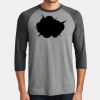 Mens Perfect Tri ® 3/4 Sleeve Raglan Thumbnail