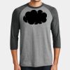 Mens Perfect Tri ® 3/4 Sleeve Raglan Thumbnail