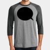 Mens Perfect Tri ® 3/4 Sleeve Raglan Thumbnail