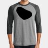 Mens Perfect Tri ® 3/4 Sleeve Raglan Thumbnail