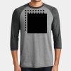Mens Perfect Tri ® 3/4 Sleeve Raglan Thumbnail