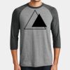 Mens Perfect Tri ® 3/4 Sleeve Raglan Thumbnail