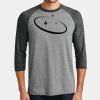 Mens Perfect Tri ® 3/4 Sleeve Raglan Thumbnail