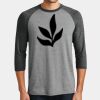 Mens Perfect Tri ® 3/4 Sleeve Raglan Thumbnail