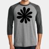 Mens Perfect Tri ® 3/4 Sleeve Raglan Thumbnail
