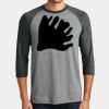 Mens Perfect Tri ® 3/4 Sleeve Raglan Thumbnail