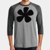 Mens Perfect Tri ® 3/4 Sleeve Raglan Thumbnail