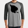 Mens Perfect Tri ® 3/4 Sleeve Raglan Thumbnail