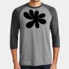 Mens Perfect Tri ® 3/4 Sleeve Raglan Thumbnail