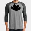 Mens Perfect Tri ® 3/4 Sleeve Raglan Thumbnail