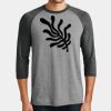 Mens Perfect Tri ® 3/4 Sleeve Raglan Thumbnail