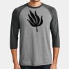 Mens Perfect Tri ® 3/4 Sleeve Raglan Thumbnail