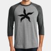 Mens Perfect Tri ® 3/4 Sleeve Raglan Thumbnail