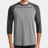 Mens Perfect Tri ® 3/4 Sleeve Raglan Thumbnail