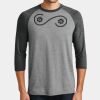 Mens Perfect Tri ® 3/4 Sleeve Raglan Thumbnail