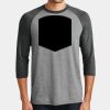 Mens Perfect Tri ® 3/4 Sleeve Raglan Thumbnail