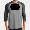 Mens Perfect Tri ® 3/4 Sleeve Raglan Thumbnail