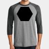 Mens Perfect Tri ® 3/4 Sleeve Raglan Thumbnail