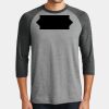 Mens Perfect Tri ® 3/4 Sleeve Raglan Thumbnail