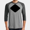 Mens Perfect Tri ® 3/4 Sleeve Raglan Thumbnail
