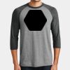 Mens Perfect Tri ® 3/4 Sleeve Raglan Thumbnail