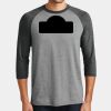 Mens Perfect Tri ® 3/4 Sleeve Raglan Thumbnail